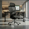 silla ergonomica negro erghos x4 pro malla 2