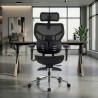 silla ergonomica negro erghos x3 malla 2