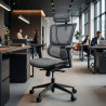 silla ergonomica gris ioo silla oficina red 2