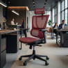 silla ergonomica rojo ioo silla oficina red 2