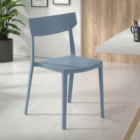 Silla de colectividad 4 patas Folk - AZUL Second image