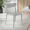 silla confidente gris folk plastico 2