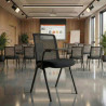 silla confidente negro versa silla con pala de escritura plastico 2