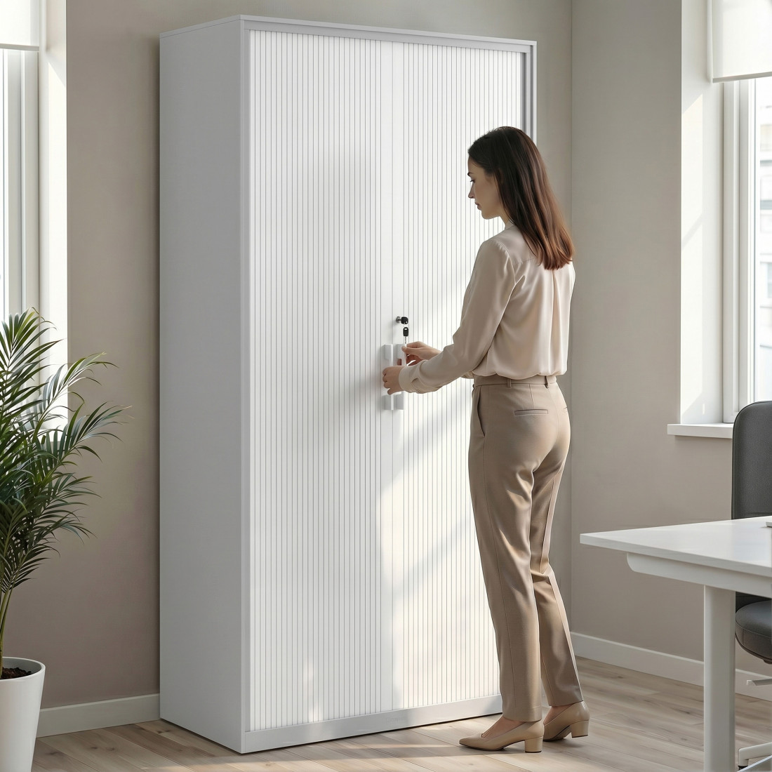 armario de persiana 185x92 blanco strong puertas de persiana aluminio 2