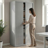 armario de persiana 185x92 aluminio strong puertas de persiana aluminio 2