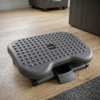 Erghos Reposapies Ergonómico ajustable, Negro  Second image