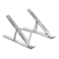 Soporte para Portátil plegable de aluminio, 6 alturas - Aluminio