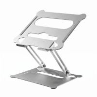Soporte para ordenador portatil plegable, aluminio - Aluminio