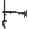 brazo monitor negro soporte monitor acero 6