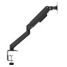 brazo monitor negro soporte monitor acero 8