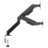 brazo monitor negro soporte monitor acero 7