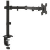 brazo monitor negro soporte monitor acero 8