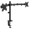 brazo monitor negro soporte monitor acero 6