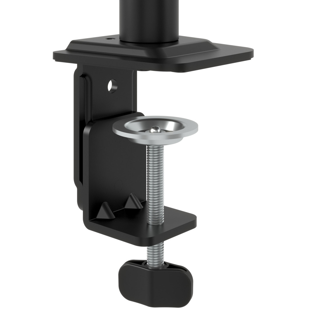 brazo monitor negro soporte monitor acero 9