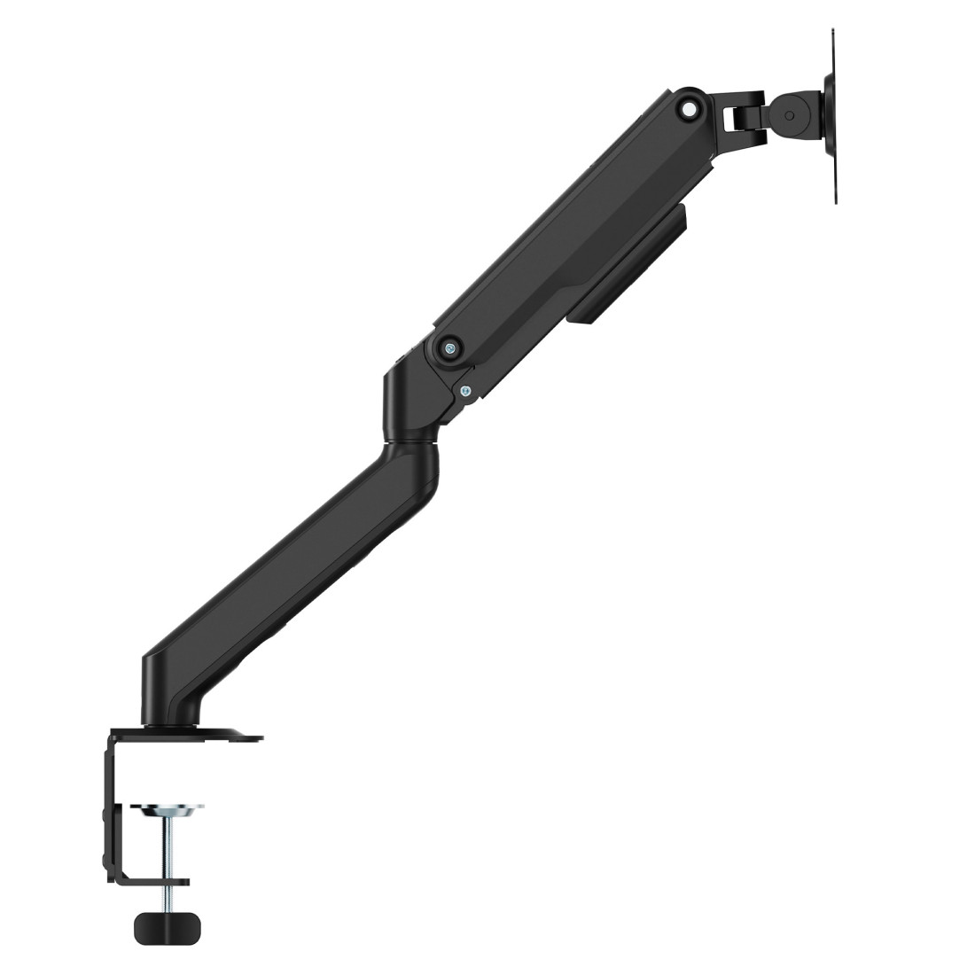 brazo monitor negro soporte monitor acero 9