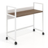 mesa de oficina 110x45 noce sabi orbit 1