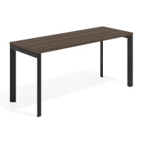 Mesa de escritorio Delta Open, fondo 60cm, estructura negra - MISTRAL, 120x60
