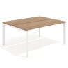 mesa multipuesto 120x126 naturale delta open 1