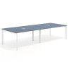 mesa multipuesto 240x126 azul talco delta open 1