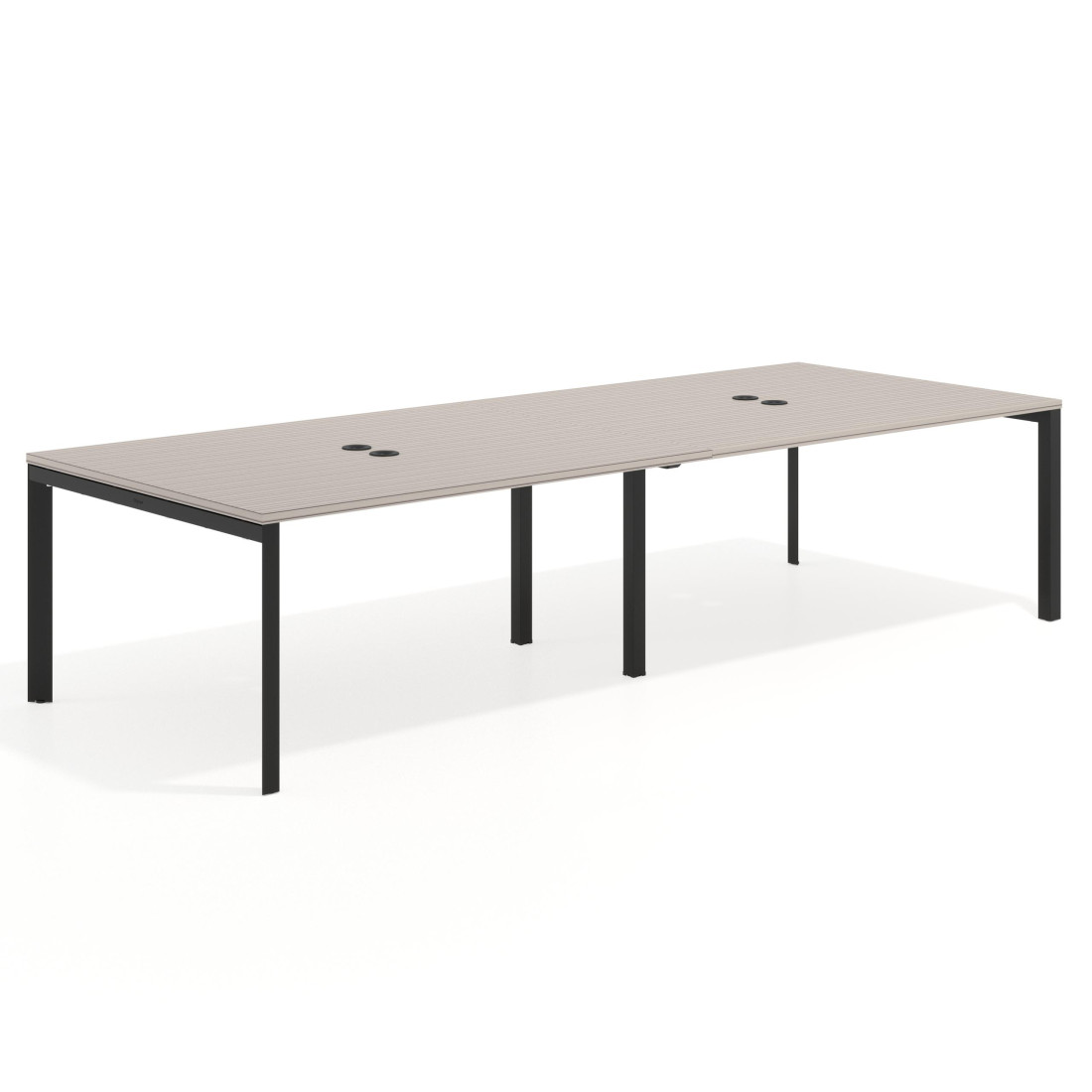 mesa multipuesto 240x126 rayado coco delta open 1