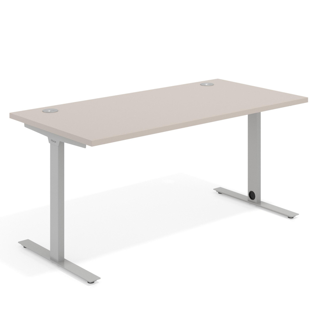 mesa de escritorio 120x80 gris coco task mesa fondo 80cm 1