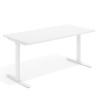 mesa de escritorio 120x80 blanco mate task mesa fondo 80cm 1