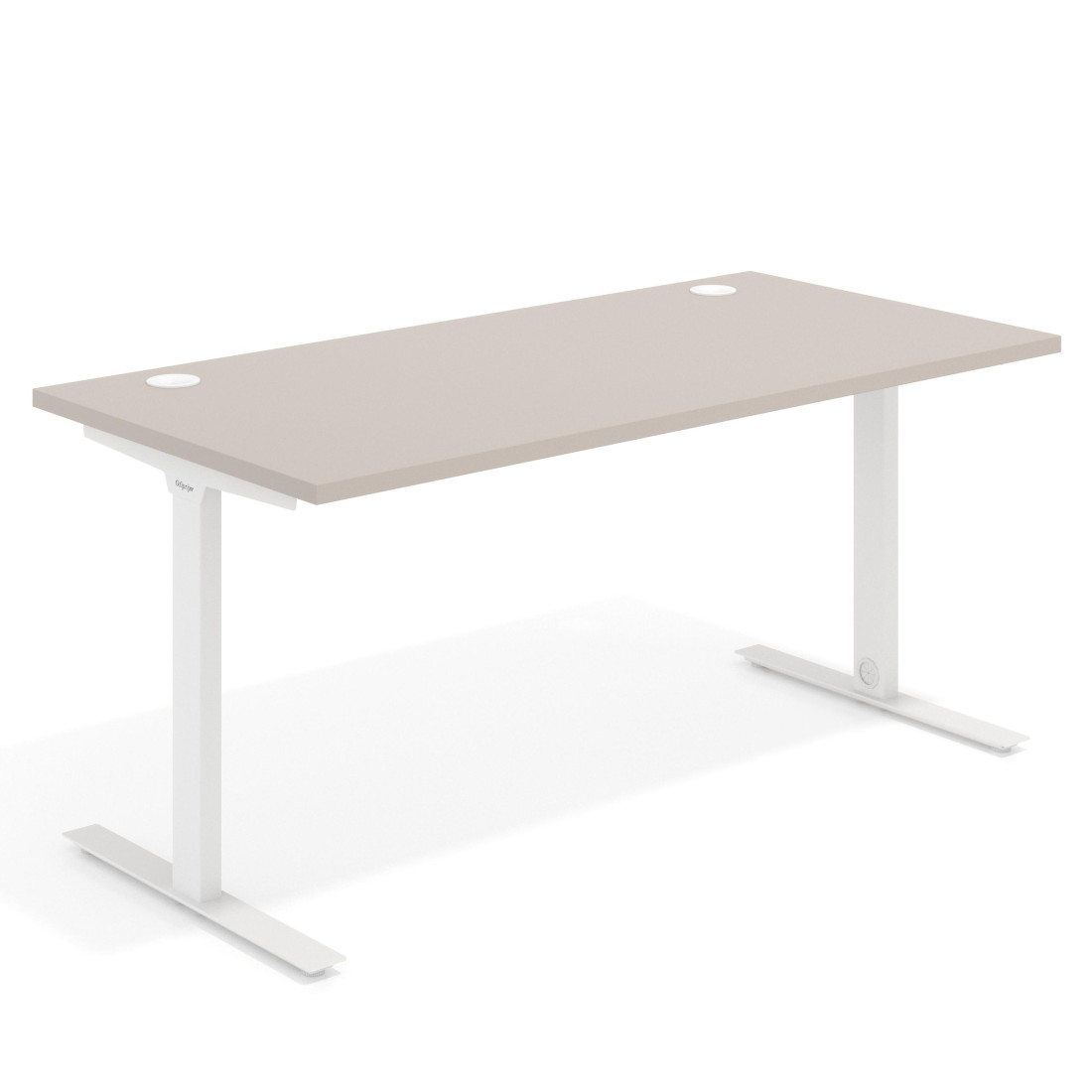 mesa de escritorio 120x80 gris coco task mesa fondo 80cm 1