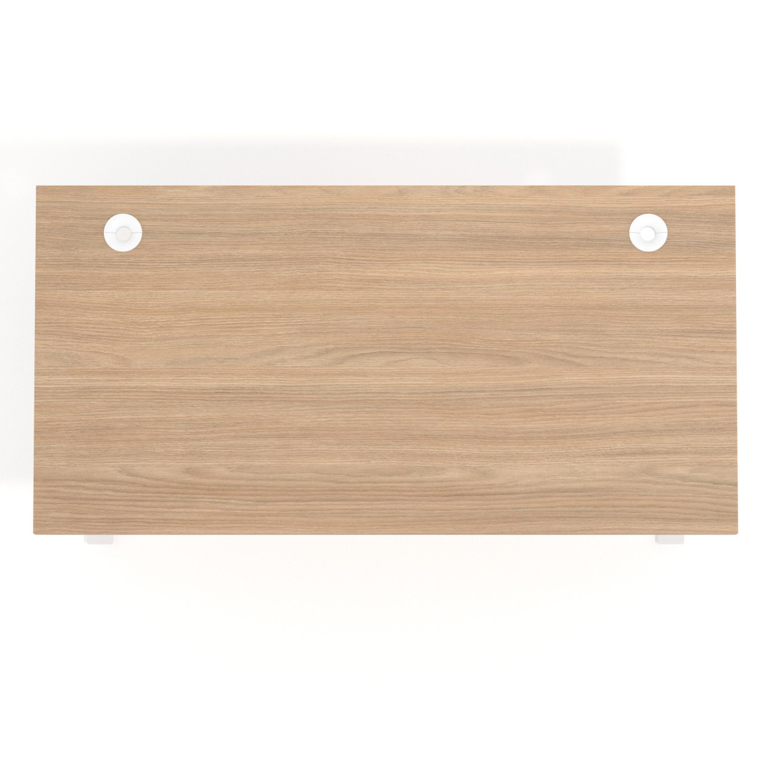 Mesa de Escritorio Task, pata en T, fondo 80cm, estructura blanca