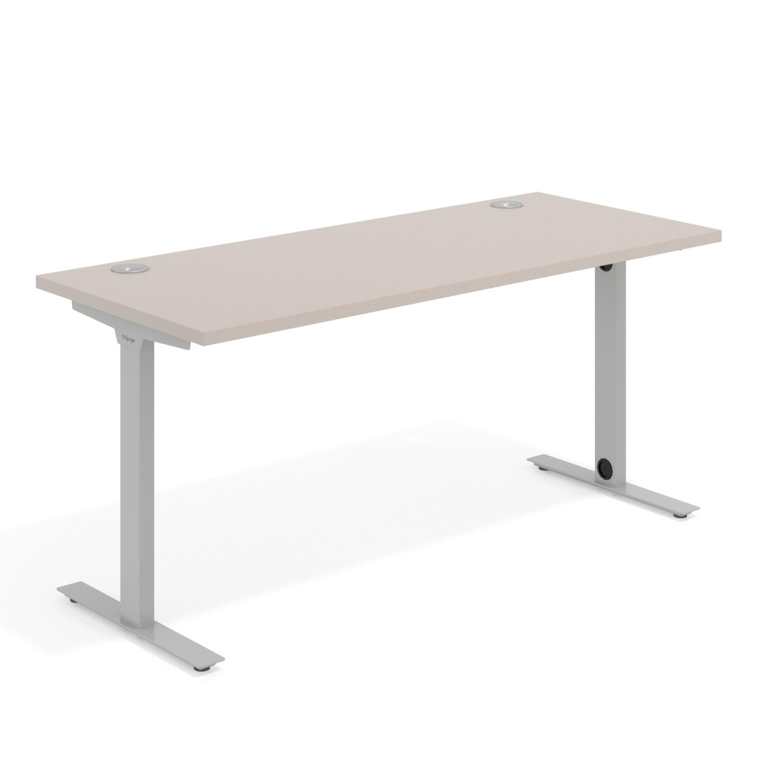 mesa de escritorio 120x68 gris coco task mesa fondo 68cm 1