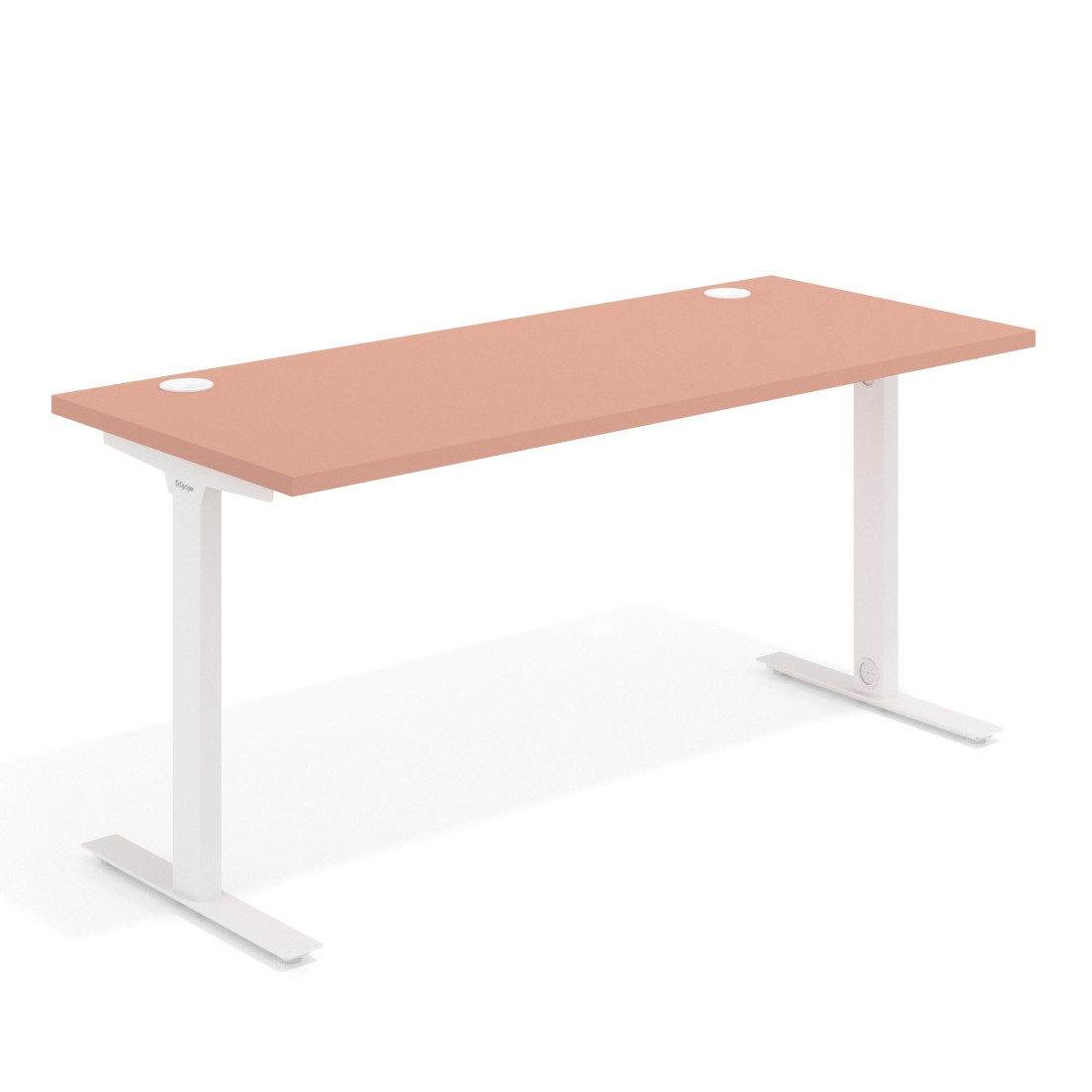 mesa de escritorio 120x68 rosa talco task mesa fondo 68cm 1