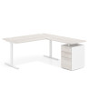 mesa en l 120x180 california task mesa con ala pedestal melamina 1