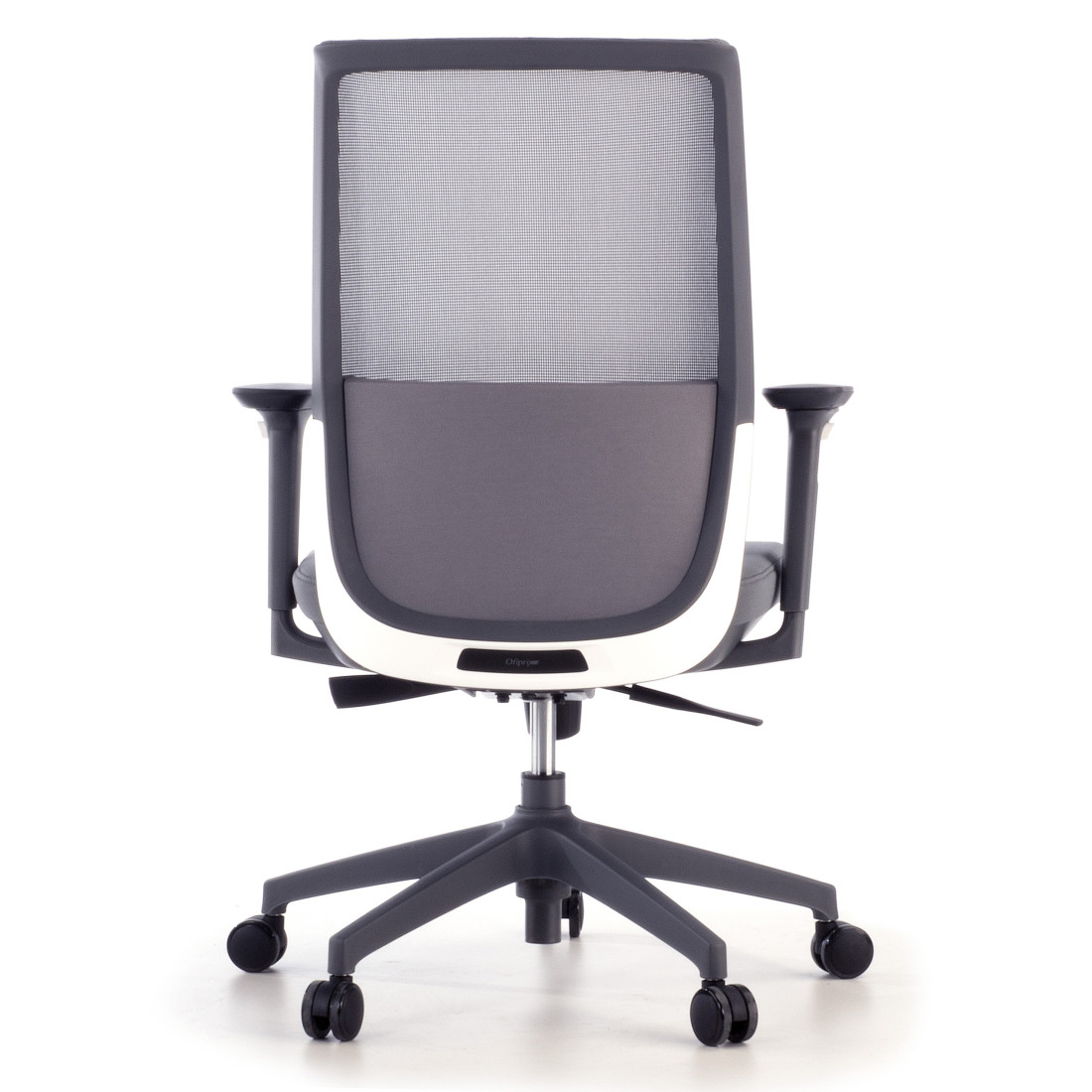 silla giratoria gris wind red estructura gris malla 9