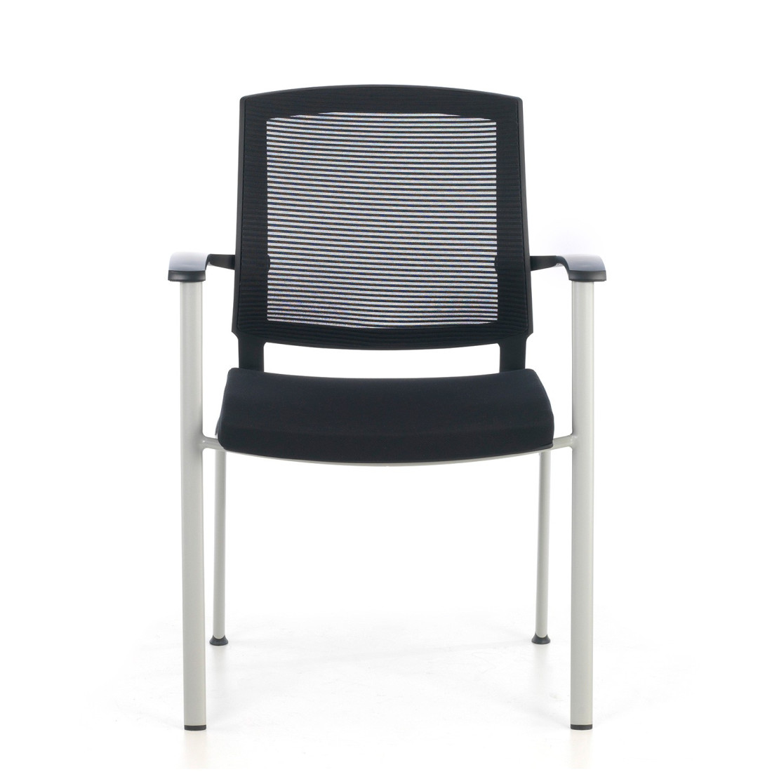 silla confidente negro maya malla 3