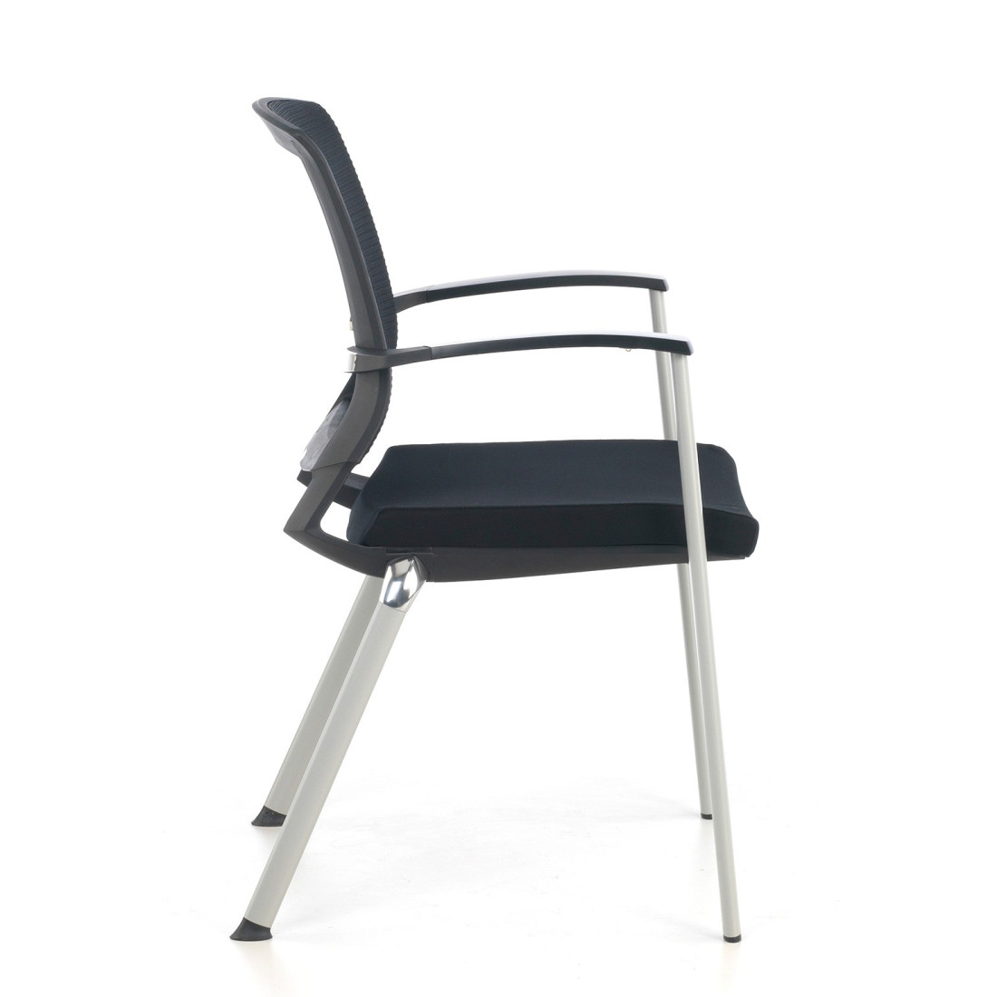 silla confidente negro maya malla 7