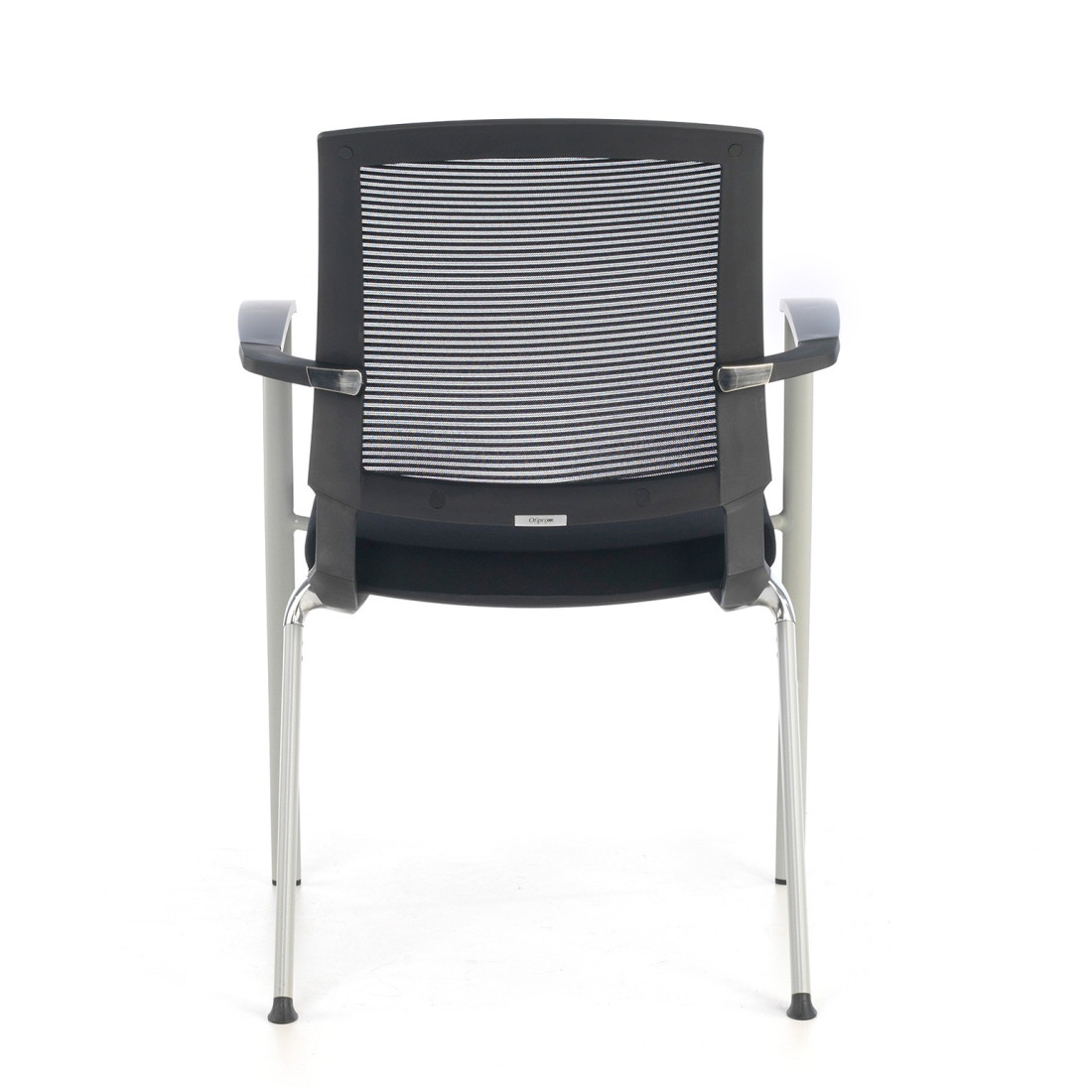 silla confidente negro maya malla 4