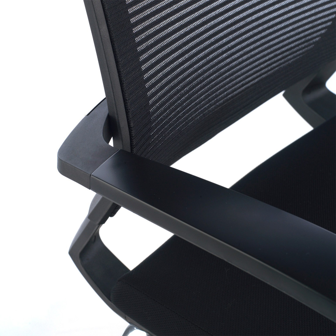 silla confidente negro maya malla 8