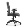 silla giratoria gris parma tela 7