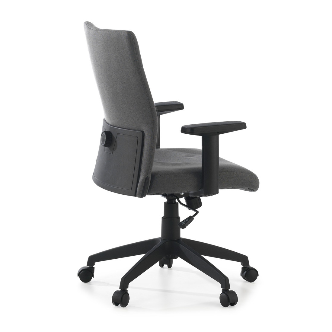 silla giratoria gris parma tela 4