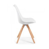 silla nordica blanco nordic silla patas de madera plastico 4