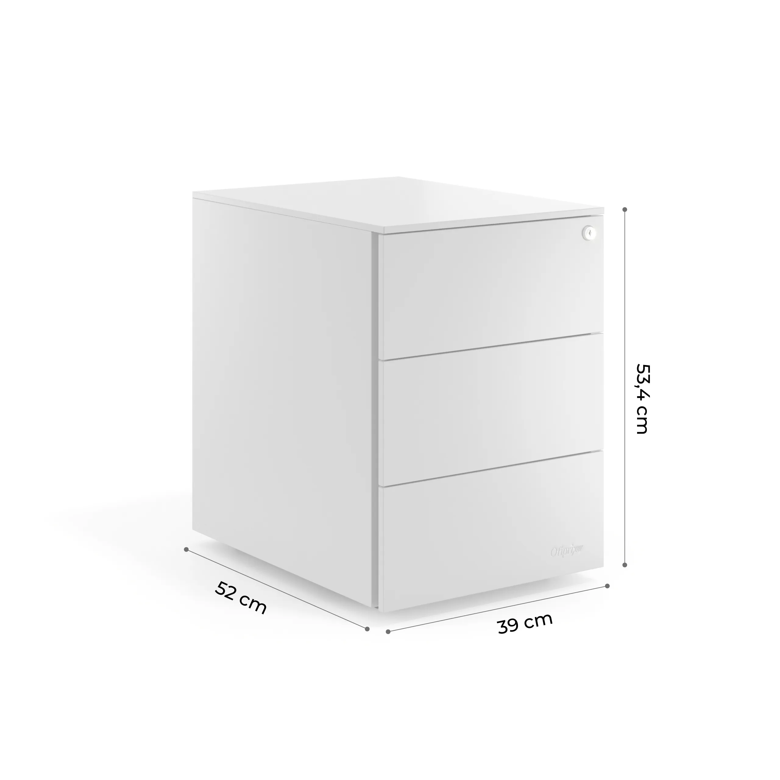 Cajonera de Escritorio MyBox 3 cajones